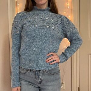 Vintage Blue Sweater